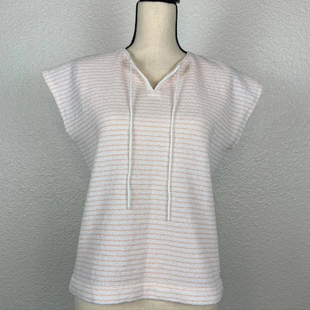Vintage Terry Cloth Tennis Tee - Picture 2 of 4